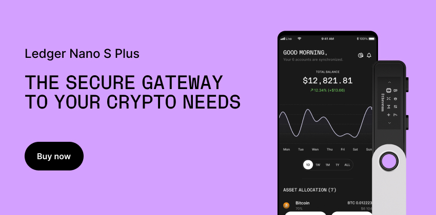Ledger Nano S Plus - Hardware Wallet